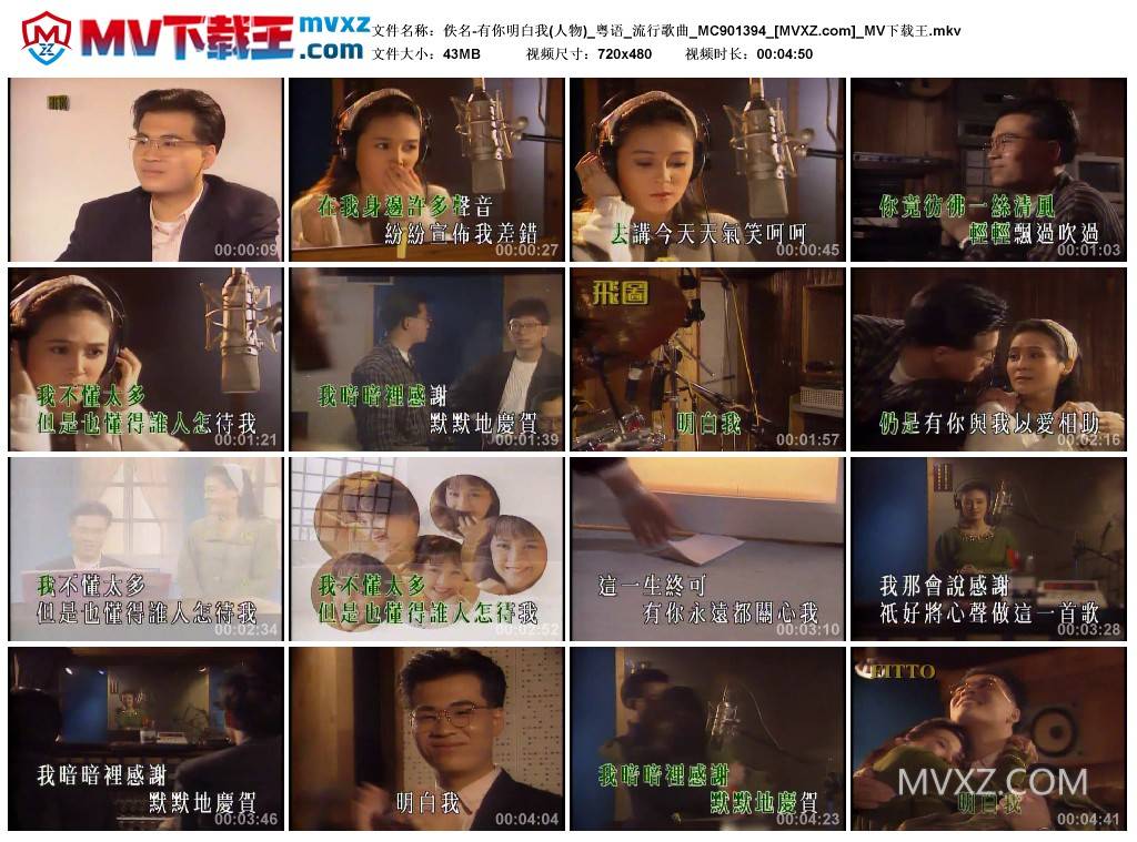 佚名-有你明白我(人物)_粤语_流行歌曲_MC901394